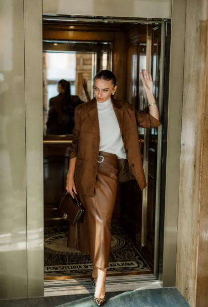 Піджак з еко-замші