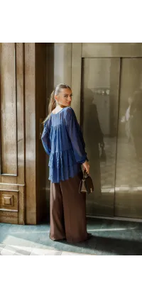 Французька шовкова блуза, одяг від Jador