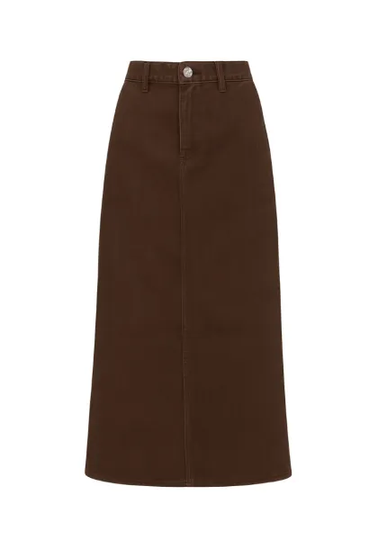 Максі-спідниця з деніму