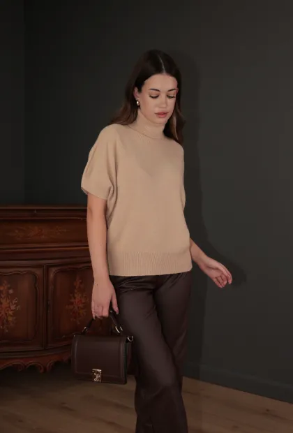 Штани з екошкіри