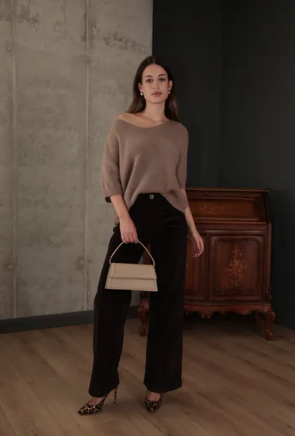 Джинси з високою посадкою