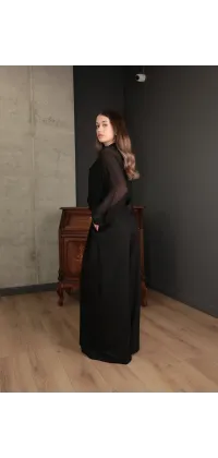 Блуза шифонова з бантом, одяг від Jador