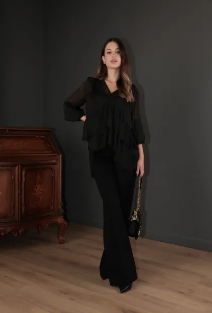 Шифонова блуза