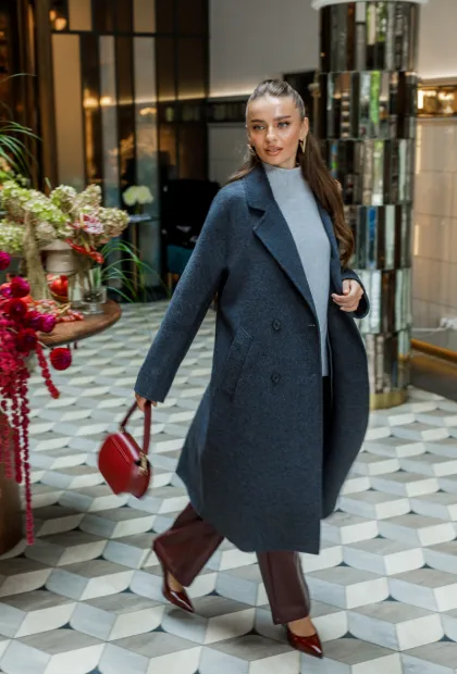 Двобортне пальто