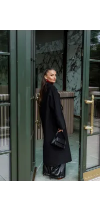 Класичне пальто максі. Доступні розміри: M/L