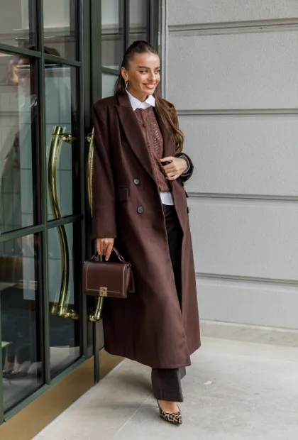 Пальто з натуральної вовни