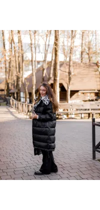 Чорний пуховик Франція, від Jador