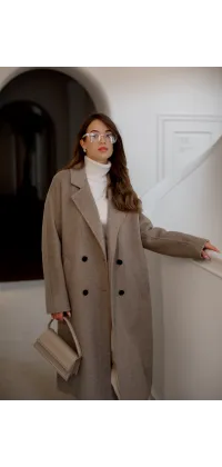 Пальто прямого крою. Доступні розміри: M/L