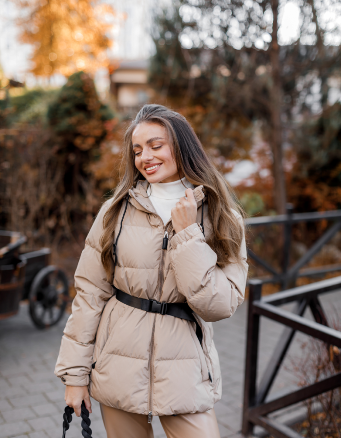 Жіночий демісезонний пуховик