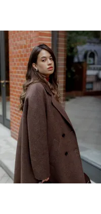 Шерстяне жіноче пальто. Доступні розміри: S/M, M/L