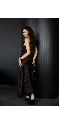 Італійська сатинова сукня, одяг від Jador