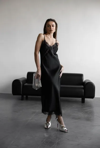 Сатинова сукня sleep dres