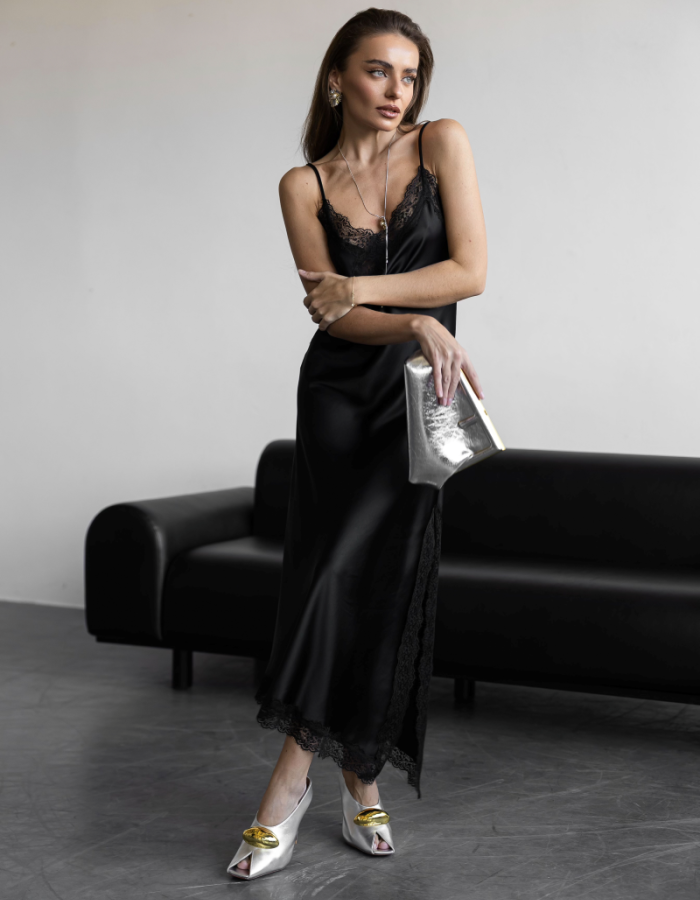 Сатинова сукня sleep dres