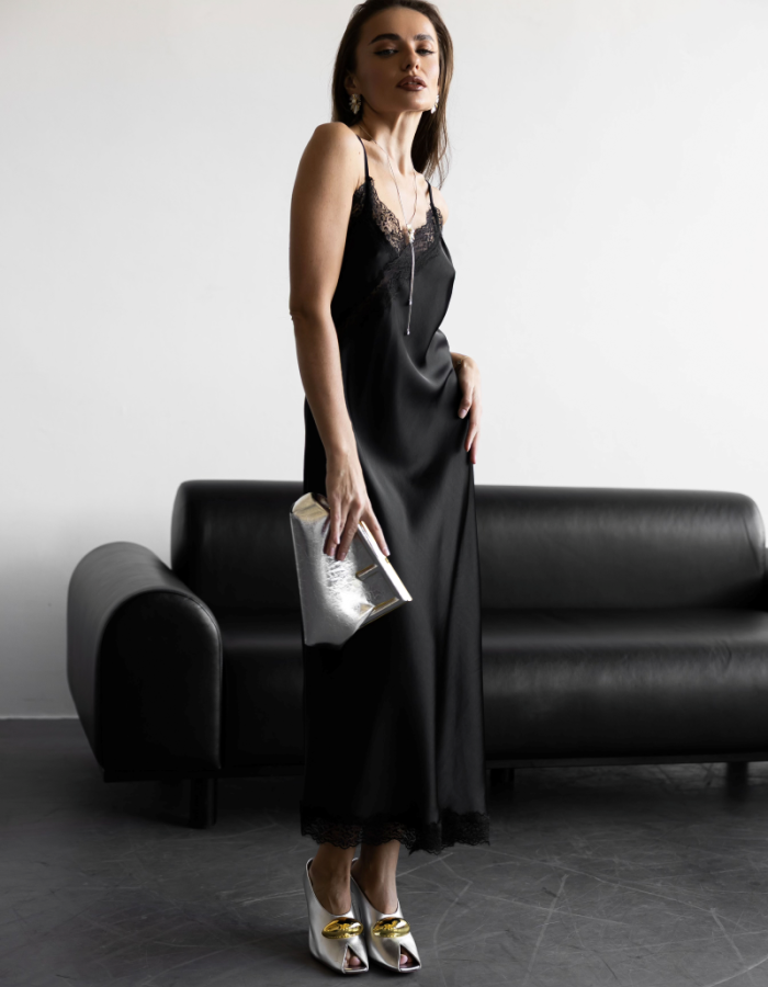Сатинова сукня sleep dres