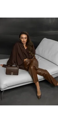 Шоколадні штани IMPERIAL. Колір: Коричневий