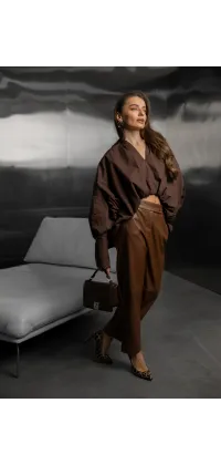 Шоколадні штани IMPERIAL. Доступні розміри: L