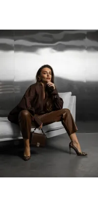 Шоколадні штани IMPERIAL, одяг від Jador