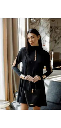 Чорна мінісукня IMPERIAL. Колір: Чорний