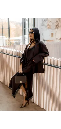 Жіночий піджак oversize. Доступні розміри: 