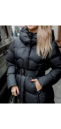 Жіночий пуховик максі, від Jador