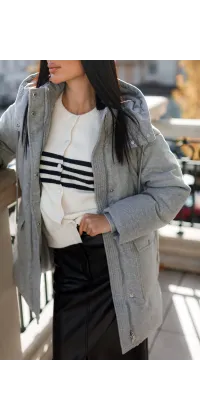 Куртка з натуральним наповненням. Доступні розміри: S, L, XL