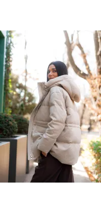 Куртка в стилі Loro Piano. Колір: Кремовий