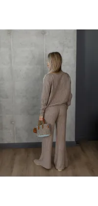 В’язаний костюм двійка. Доступні розміри: 