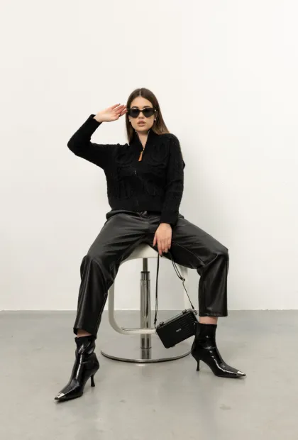 Кардиган на блискавці