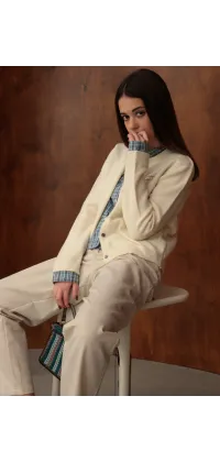 Кардиган в стилі miu miu. Доступні розміри: Tu