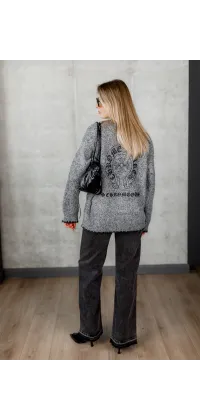 Светр у стилі Chrome Hearts, одяг від Jador