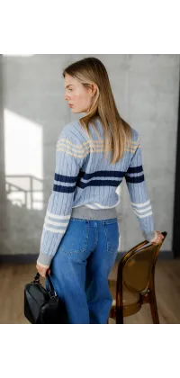 Кардиган жіночий у стилі Polo, одяг від Jador