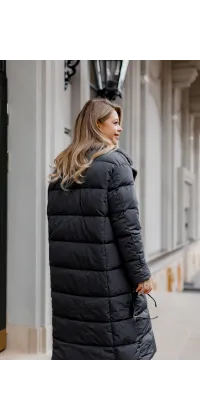 Жіночий зимовий пуховик. Доступні розміри: S, L