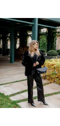 Шуба з екохутра, одяг від Jador