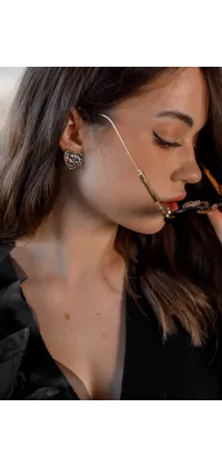 Жилет з об’ємною квіткою з органзи, чорний, одяг від Jador