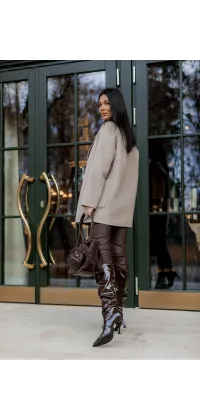 Пальто з натуральної вовни. Ціна: 8990 грн