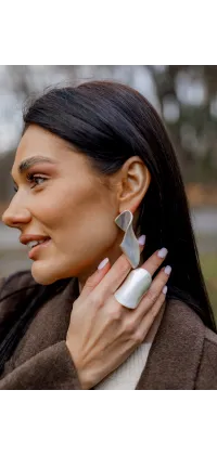 Вовняне палто максі, від Jador