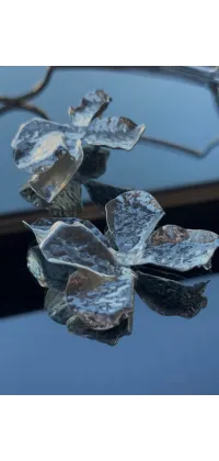 Асиметричні сережки. Доступні розміри: Tu