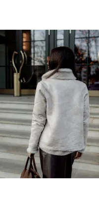 Двостороння шуба-дублянка, від Jador