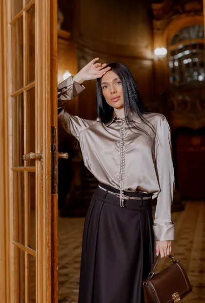 Шовкова блуза IMPERIAL