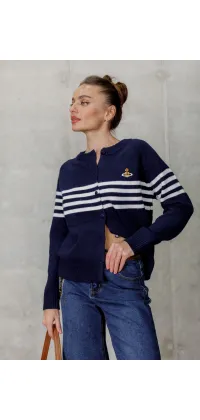 Светр у стилі Vivienne Westwood. Колір: Синій