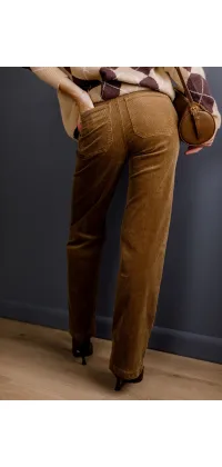 Штани вельвет карамельні. Доступні розміри: S