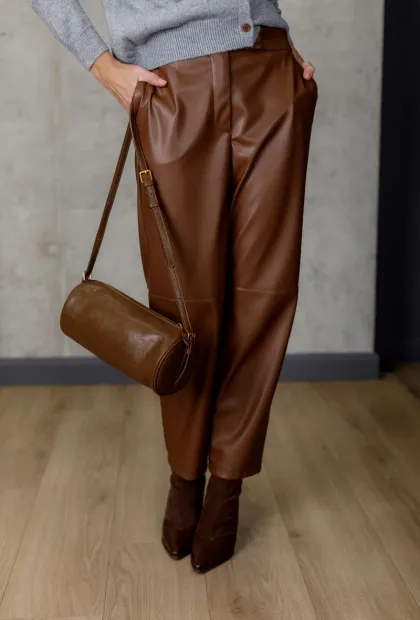 Штани з екошкіри IMPERIAL