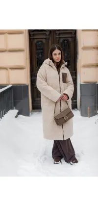 Двостороння куртка з капюшоном, одяг від Jador