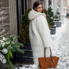 Двостороння куртка з утепленням і teddy-фактурою