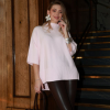 Oversize светр з коротким рукавом