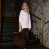 Oversize светр з коротким рукавом