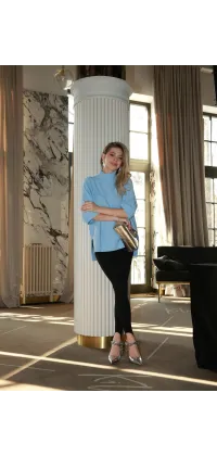 Еластичні легінси зі штрипками. Колір: Чорний