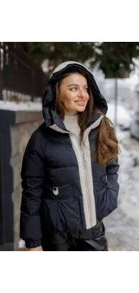 Легка пухова куртка французького виробника, одяг від Jador