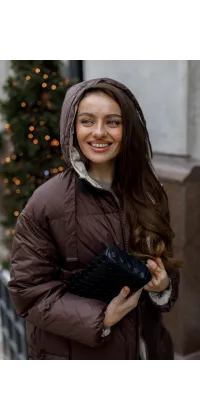 Пухова куртка у стилі MAX MARA. Ціна: 10990 грн