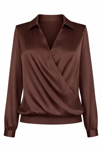 Шоколадна блуза IMPERIAL